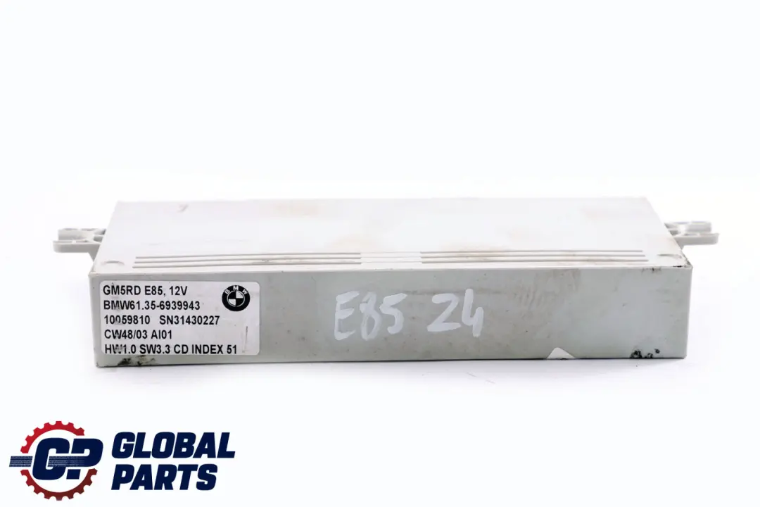 Body Control Unit Module GM5 Star12 Delphi to BMW Z4 Series E85 E86 with Part number 6939943 BMW Z4 Series E85 E86 Body Control Unit Module GM5 Star12 Delphi - SKU 6939943 - Part number 6939943