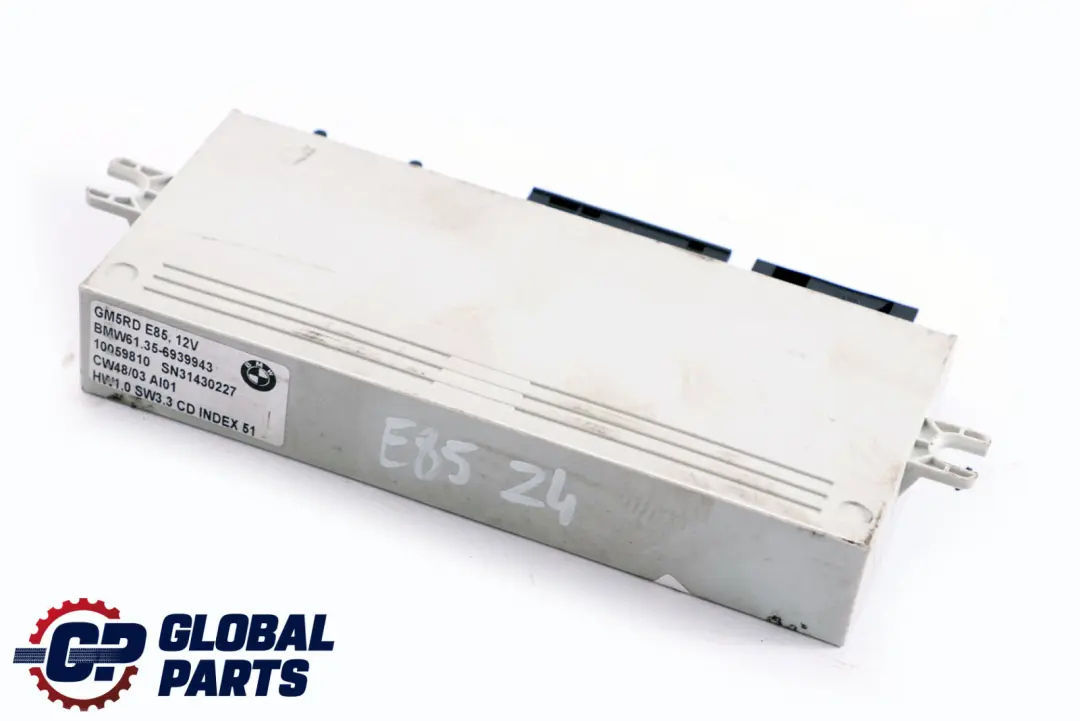 Grundmodul Karosserie-Steuereinheit GM5 Star12 Delphi für BMW Z4 er E85 E86 mit Teilenummer 6939943 BMW Z4 er E85 E86 Grundmodul Karosserie-Steuereinheit GM5 Star12 Delphi - SKU 6939943 - Teilenummer 6939943