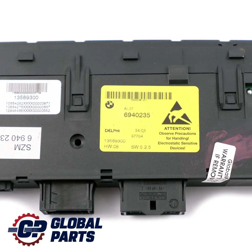 Schaltzentrum Mittelkonsole 6131 für BMW 5 er E60 E61 mit Teilenummer 6940235 BMW 5 er E60 E61 Schaltzentrum Mittelkonsole 6131 - SKU 6940235 - Teilenummer 6940235