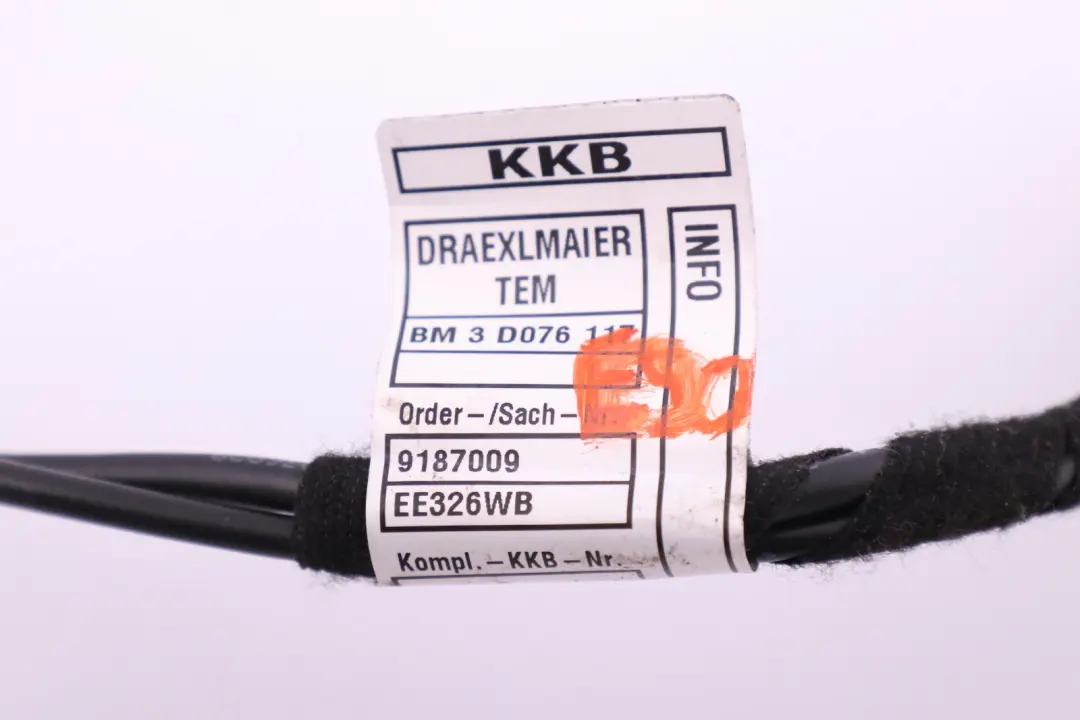 BMW E90 E91 E93 Przewód Kabel AUX USB - SKU 6940236 - Numer Części 6940236