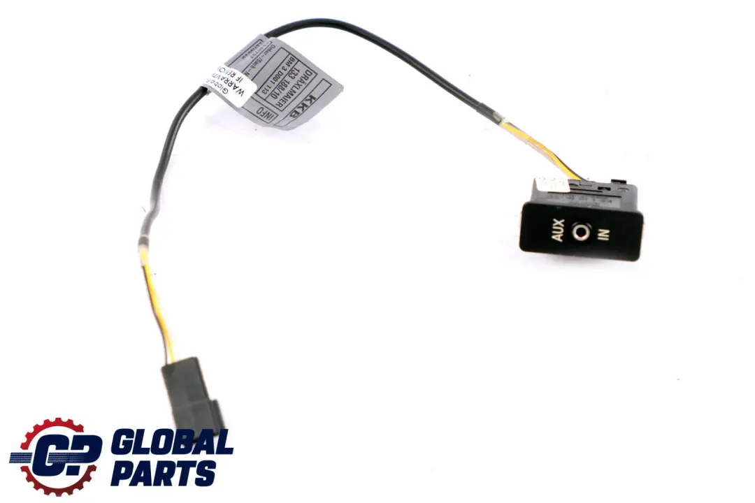 Cable De Cableado AUX BMW E90 E91 E92 E93 Kit De Cableado Jack De Entrada 375MM para con número de pieza 6940237 Cable De Cableado AUX BMW E90 E91 E92 E93 Kit De Cableado Jack De Entrada 375MM - SKU 6940237 - Número de pieza 6940237