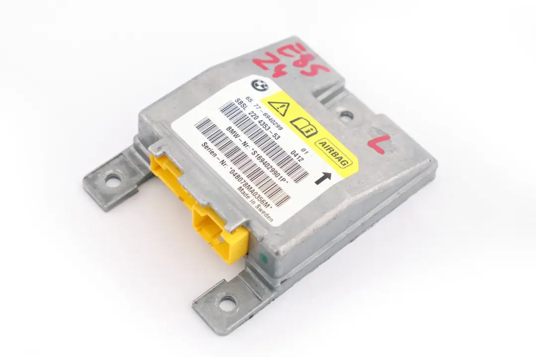 Sensore Colonna B Unità Modulo Aria Sinistra per BMW E64 E85 con numero di parte 6940299 BMW E64 E85 Sensore Colonna B Unità Modulo Aria Sinistra - SKU 6940299 - Numero di parte 6940299