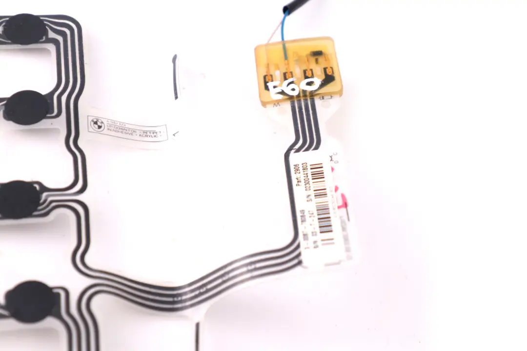 Vorder Sitze Belegungs Sensor Matte für BMW E60 E61 mit Teilenummer 6940423 BMW E60 E61 Vorder Sitze Belegungs Sensor Matte - SKU 6940423 - Teilenummer 6940423