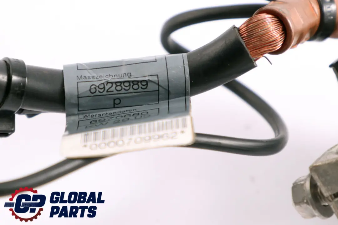 IBS Conector del cable negativo De La bateria 6944687 para BMW E60 con número de pieza 6940698 BMW E60 IBS Conector del cable negativo De La bateria 6944687 - SKU 6940698 - Número de pieza 6940698