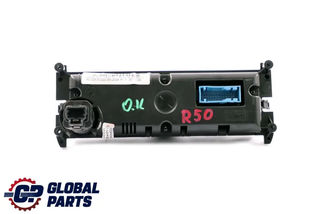 Mini Cooper R50 R53 Automatic Heater Control Panel Air Conditioning - SKU 6940862 - Part number 6940862