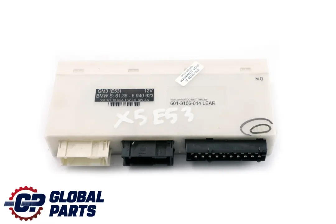 Modul Steuergerät Grundmodul 3 für BMW E53 mit Teilenummer 61356940923 BMW E53 Modul Steuergerät Grundmodul 3 - SKU 6940923 - Teilenummer 61356940923