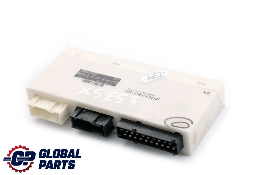 BMW E53 GM III Unidad del módulo control general la carrocería ECU Lear - SKU 6940923 - Número de pieza 61356940923