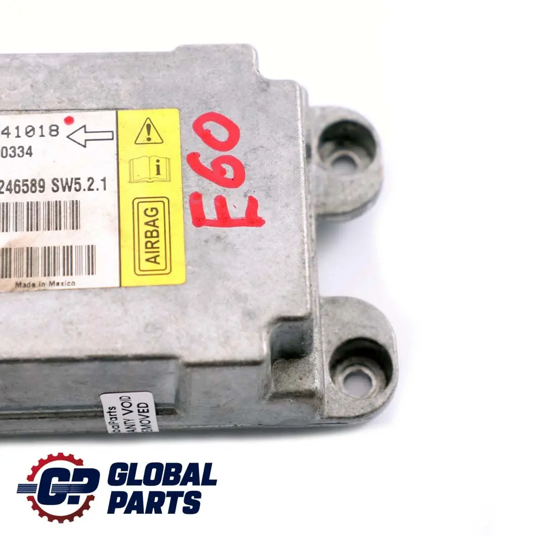 BMW E60 E61 E63 Sensore veicolo centrale centralina airbag - SKU 6941018 - Numero di parte 6941018