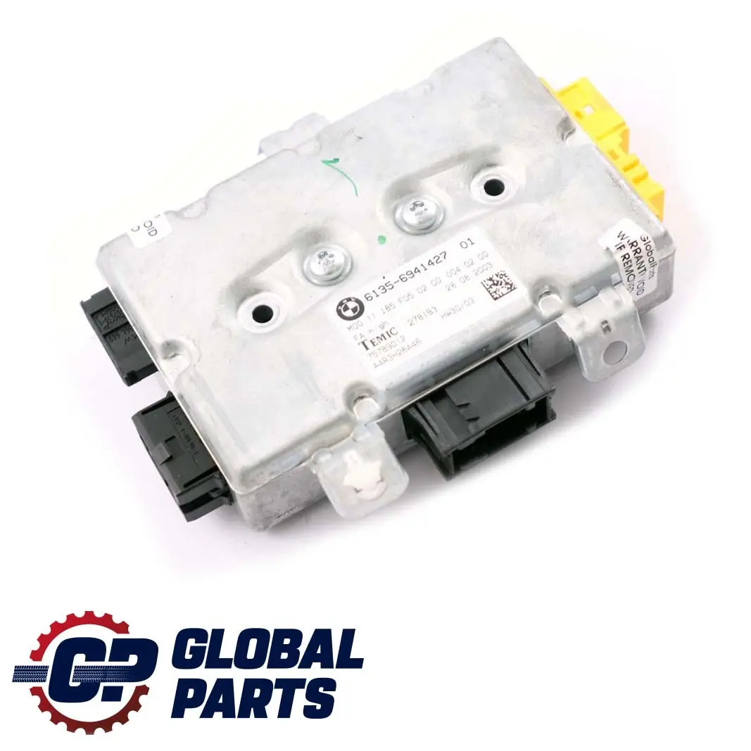 Driver Side Door Airbag Control Unit Module to BMW 5 6 Series E60 E61 E63 with Part number 6941427 BMW 5 6 Series E60 E61 E63 Driver Side Door Airbag Control Unit Module - SKU 6941427 - Part number 6941427