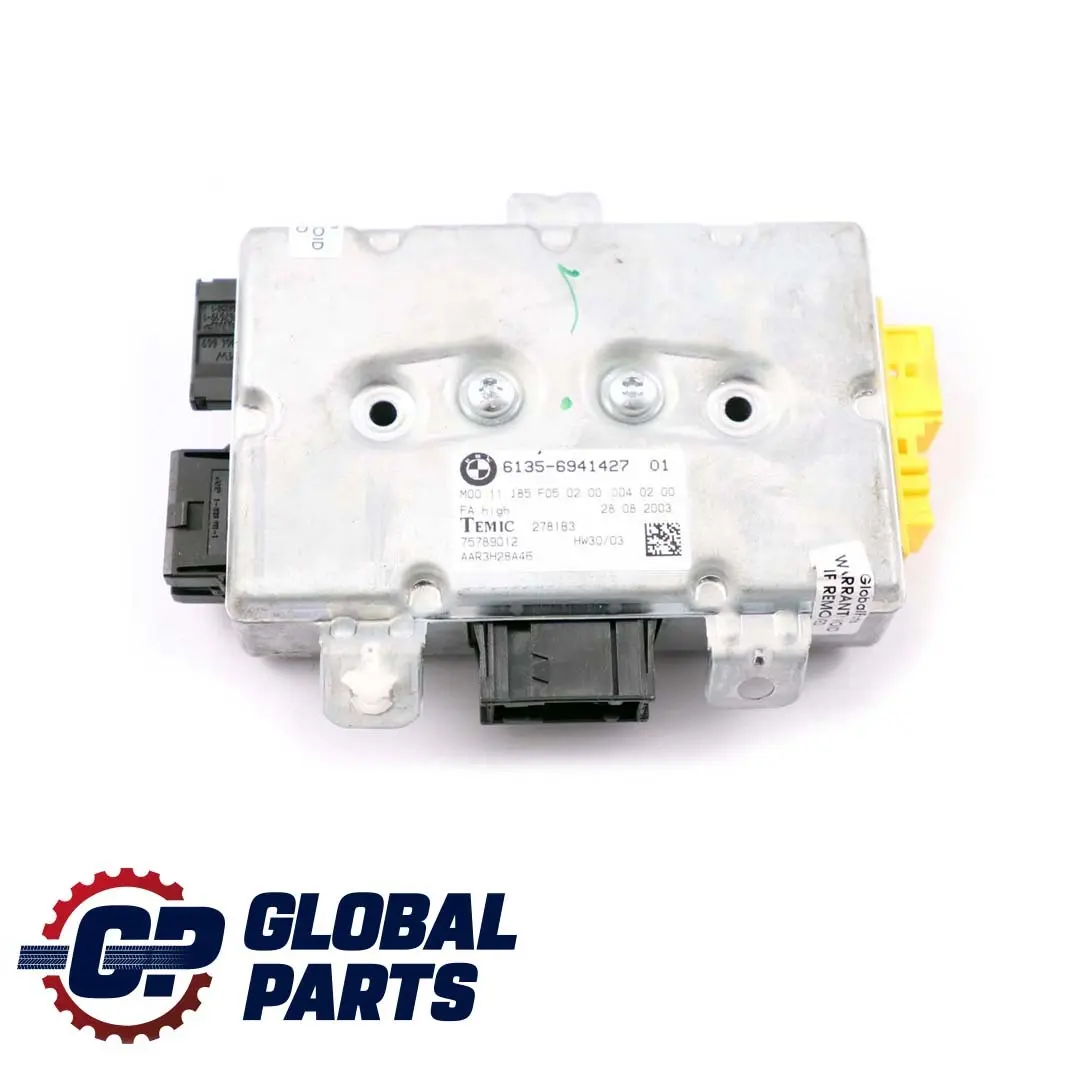 Driver Side Door Airbag Control Unit Module to BMW 5 6 Series E60 E61 E63 with Part number 6941427 BMW 5 6 Series E60 E61 E63 Driver Side Door Airbag Control Unit Module - SKU 6941427 - Part number 6941427