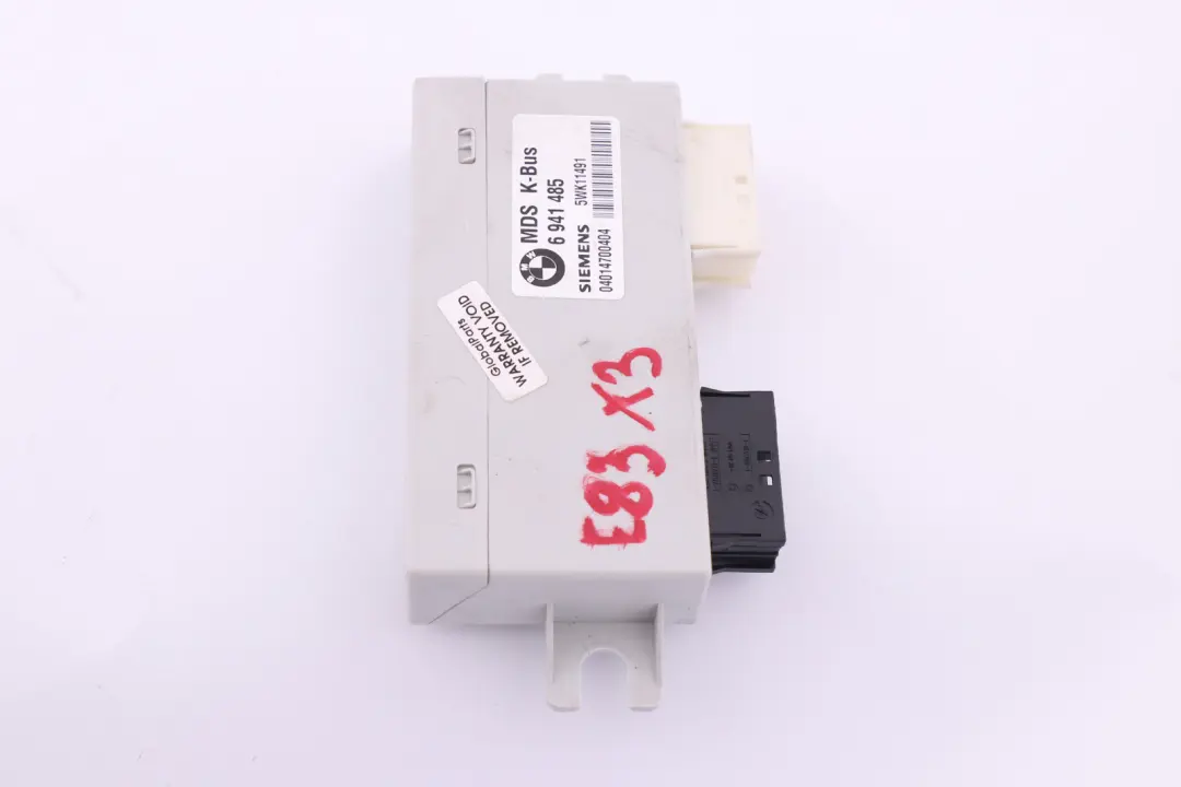 Steuermodul Einheit Schiebehebedach für BMW X5 X3 E53 E83 mit Teilenummer 6941485 BMW X5 X3 E53 E83 Steuermodul Einheit Schiebehebedach - SKU 6941485 - Teilenummer 6941485