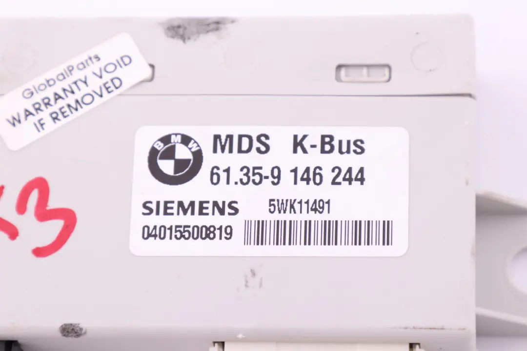 Control Module Unit Sliding Lifting Roof BMW X5 X3 E53 E83 - SKU 6941485 - Part number 6941485