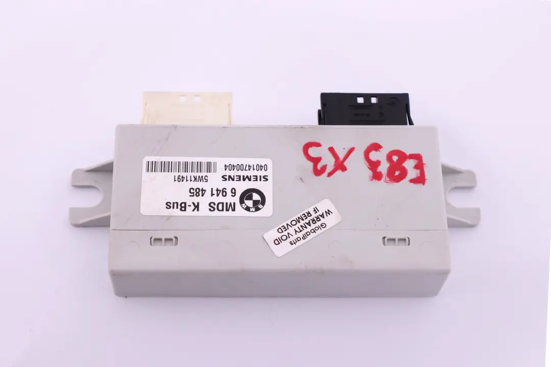 Unidad De Módulo De Control Techo Elevable Corredizo para BMW X5 X3 E53 E83 con número de pieza 6941485 BMW X5 X3 E53 E83 Unidad De Módulo De Control Techo Elevable Corredizo - SKU 6941485 - Número de pieza 6941485