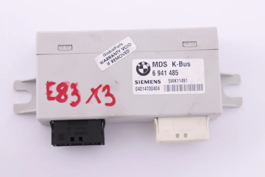 Steuermodul Einheit Schiebehebedach für BMW X5 X3 E53 E83 mit Teilenummer 6941485 BMW X5 X3 E53 E83 Steuermodul Einheit Schiebehebedach - SKU 6941485 - Teilenummer 6941485