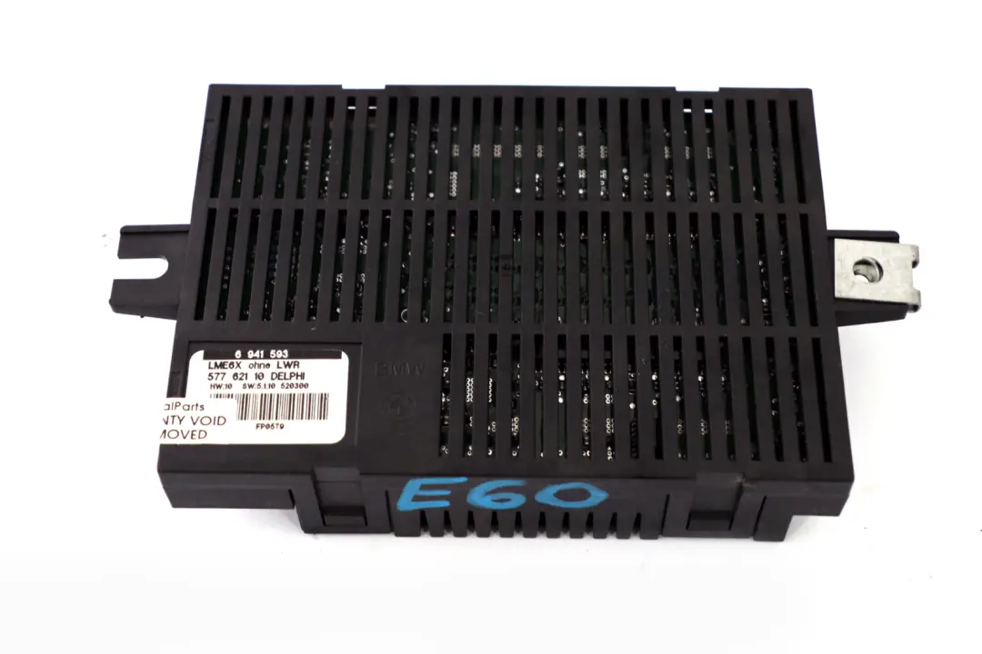 Module de contrôle de l'éclairage Lear LME6X (LCM) pour BMW E60 à propos du numéro de pièce 6941593 BMW E60 Module de contrôle de l'éclairage Lear LME6X (LCM) - SKU 6941593 - Numéro de pièce 6941593
