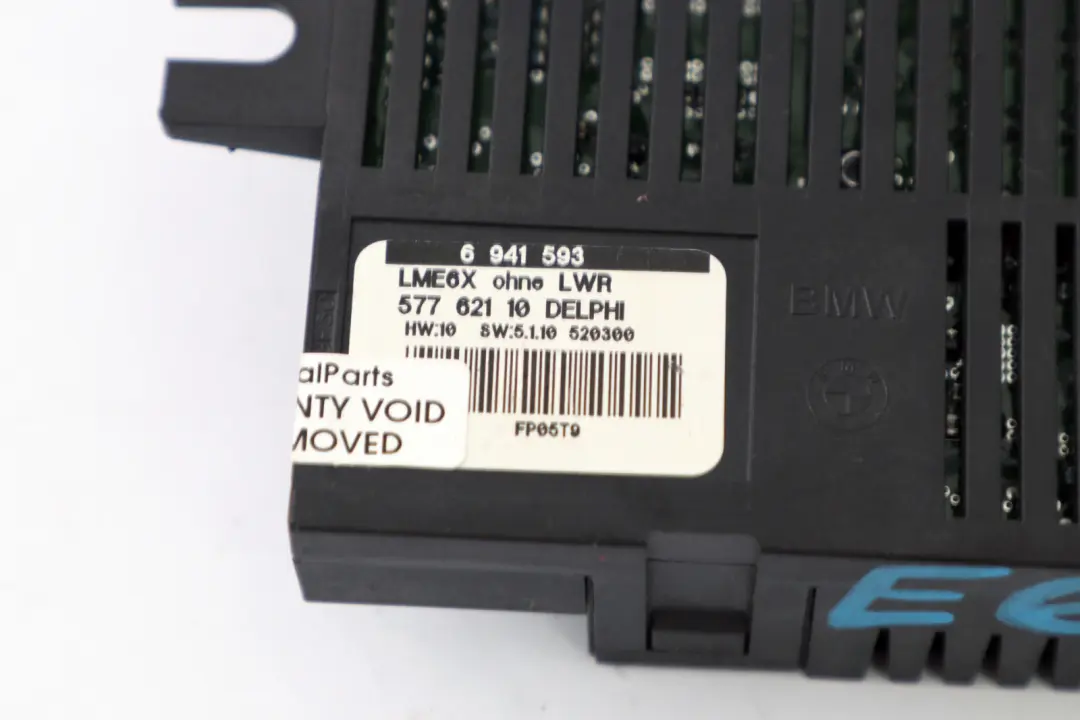 5er E60 Lichtsteuergerät Lear LME6X (LCM) für BMW mit Teilenummer 6941593 BMW 5er E60 Lichtsteuergerät Lear LME6X (LCM) - SKU 6941593 - Teilenummer 6941593