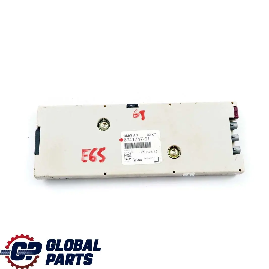 Antena Amplificador Diversity Unidad Modulo para BMW E65 E66 con número de pieza 6941747 BMW E65 E66 Antena Amplificador Diversity Unidad Modulo - SKU 6941747 - Número de pieza 6941747