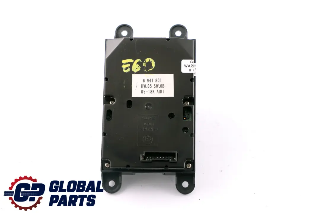Interruttore pulsante multifunzione Controller iDrive per BMW E60 E61 E63 con numero di parte 6941801 BMW E60 E61 E63 Interruttore pulsante multifunzione Controller iDrive - SKU 6941801 - Numero di parte 6941801