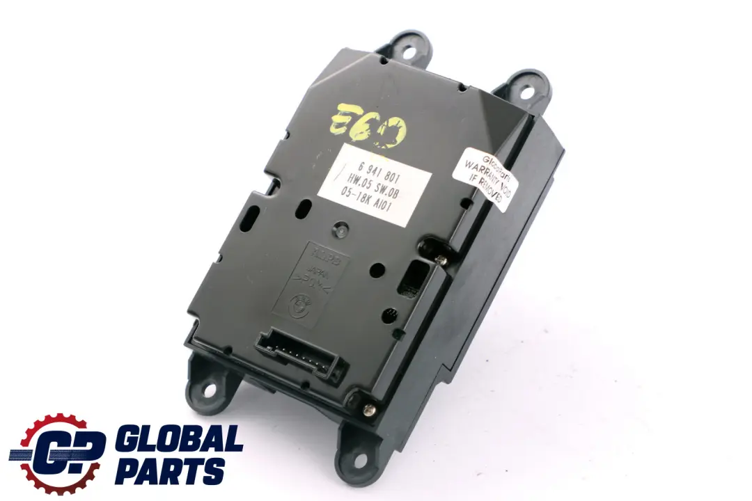 Interrupteur Contrôleur de boutons multifonctions iDrive pour BMW E60 E61 E63 à propos du numéro de pièce 6941801 BMW E60 E61 E63 Interrupteur Contrôleur de boutons multifonctions iDrive - SKU 6941801 - Numéro de pièce 6941801