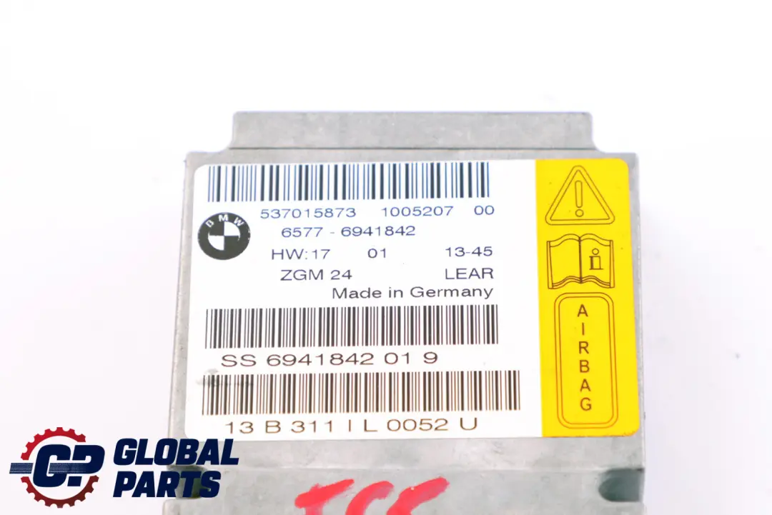 Sterownik Moduł Poduszek Airbag do BMW E65 E66 E67 o numerze 6928267 BMW E65 E66 E67 Sterownik Moduł Poduszek Airbag - SKU 6941842 - Numer Części 6928267