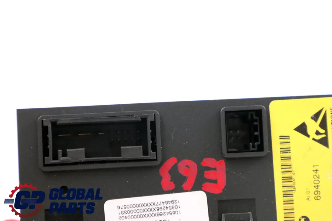 BMW 6 er E63 E63N LCI Schaltzentrum Mittelkonsole DTC PDC - SKU 6941956 - Teilenummer 9169123