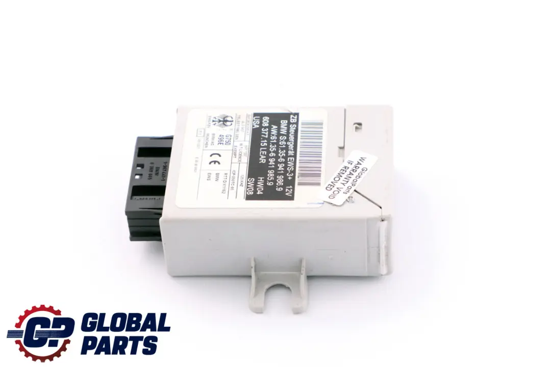Steuergerät EWS III 6135 für BMW X3 X5 er E53 E83 mit Teilenummer 6941986 BMW X3 X5 er E53 E83 Steuergerät EWS III 6135 - SKU 6941986 - Teilenummer 6941986