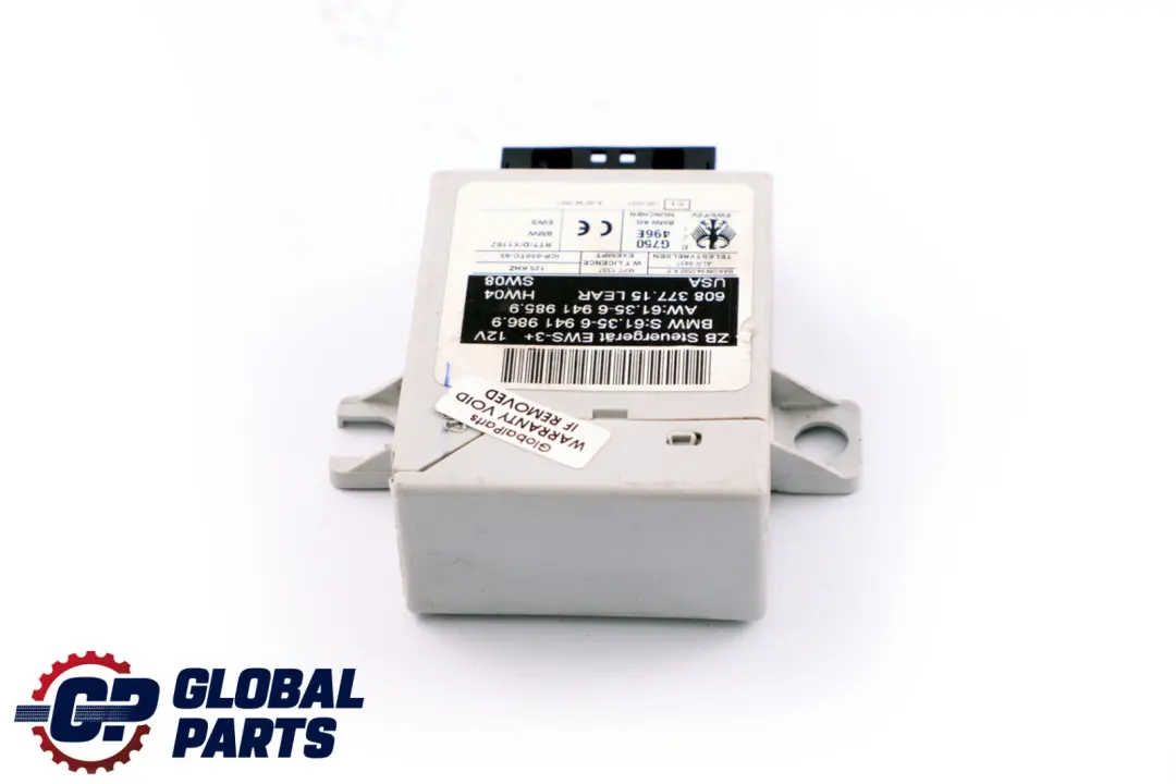 BMW X3 X5 E53 E83 Appare de Commande Ews III 6135 - SKU 6941986 - Numéro de pièce 6941986