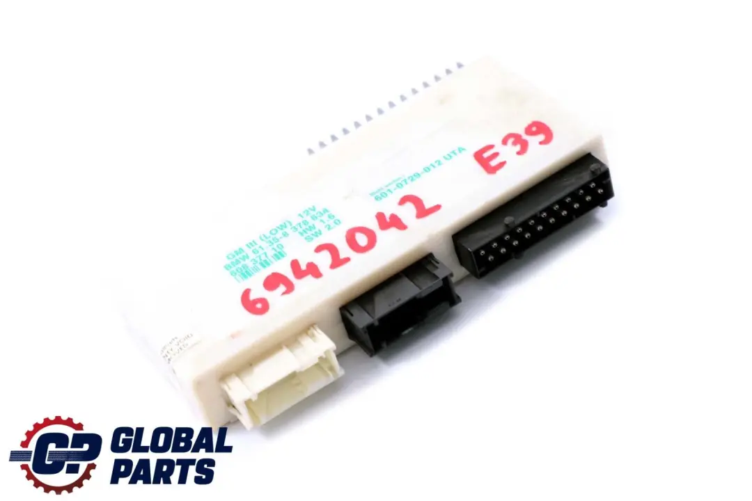 Basic Body Control Unit Module GM III LOW to BMW 5 Series E39 with Part number 8378634 BMW 5 Series E39 Basic Body Control Unit Module GM III LOW - SKU 6942042 - Part number 8378634
