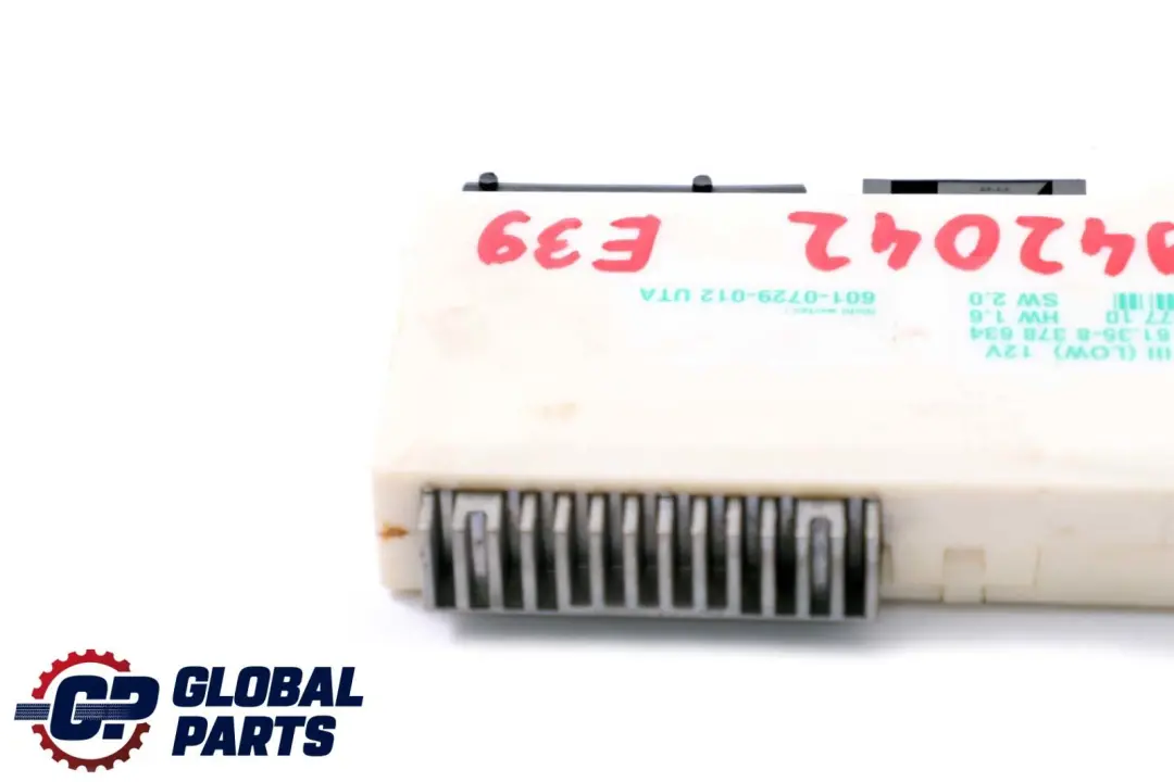 Modul Steuergerät Grundmodul GM III LOW für BMW 5 er E39 mit Teilenummer 8378634 BMW 5 er E39 Modul Steuergerät Grundmodul GM III LOW - SKU 6942042 - Teilenummer 8378634