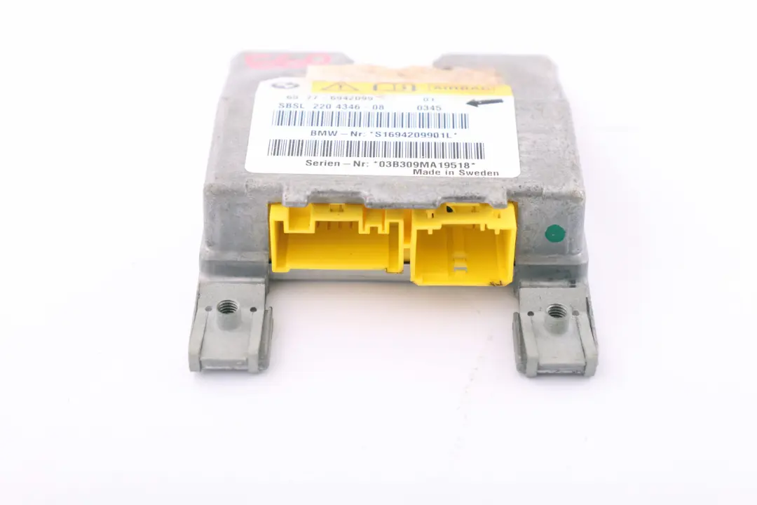 Série 5 6 E60 E61 E63 Capteur d'airbag du montant B gauche pour BMW à propos du numéro de pièce 6974364 BMW Série 5 6 E60 E61 E63 Capteur d'airbag du montant B gauche - SKU 6942099 - Numéro de pièce 6974364