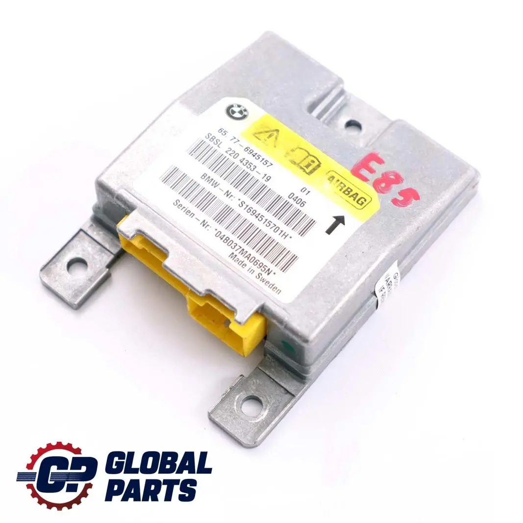 BMW Z4 E64 E89 Sensor Pilar B Izquierdo 6945157 - SKU 6942101 - Número de pieza 6942101