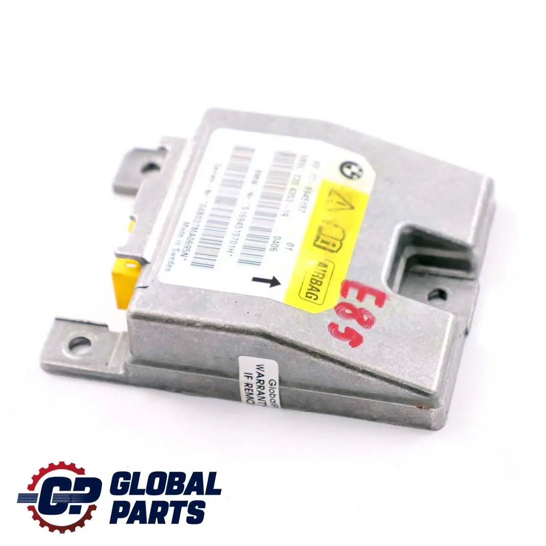 B-pillar Sensor Left N/S 6945157 to BMW E64 E89 with Part number 6942101 BMW E64 E89 B-pillar Sensor Left N/S 6945157 - SKU 6942101 - Part number 6942101