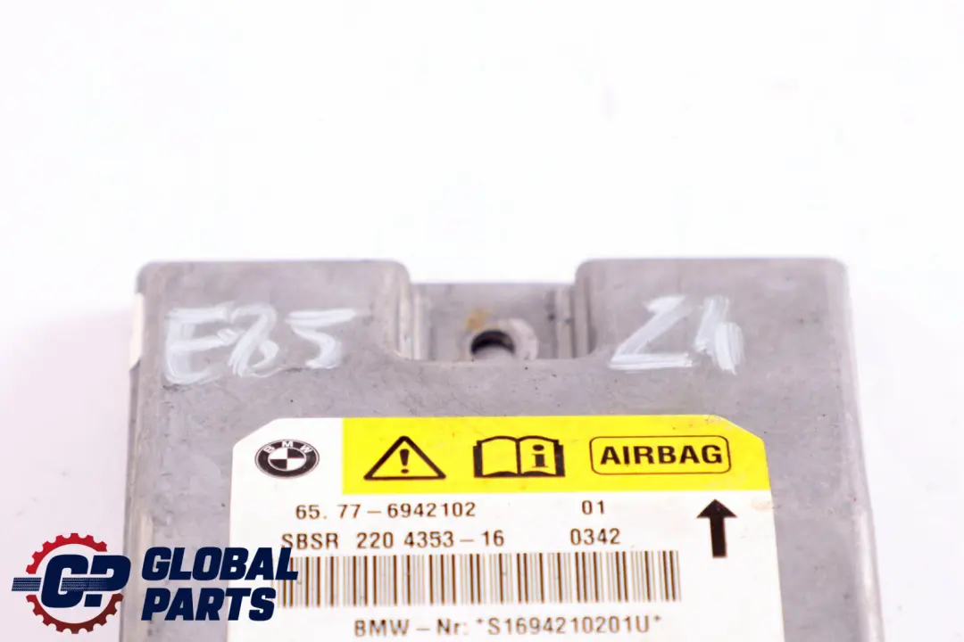 Sensor B-pillar Airbag Right O/S BMW 6 Z4 Series E64 E85 - SKU 6942102 - Part number 6962888