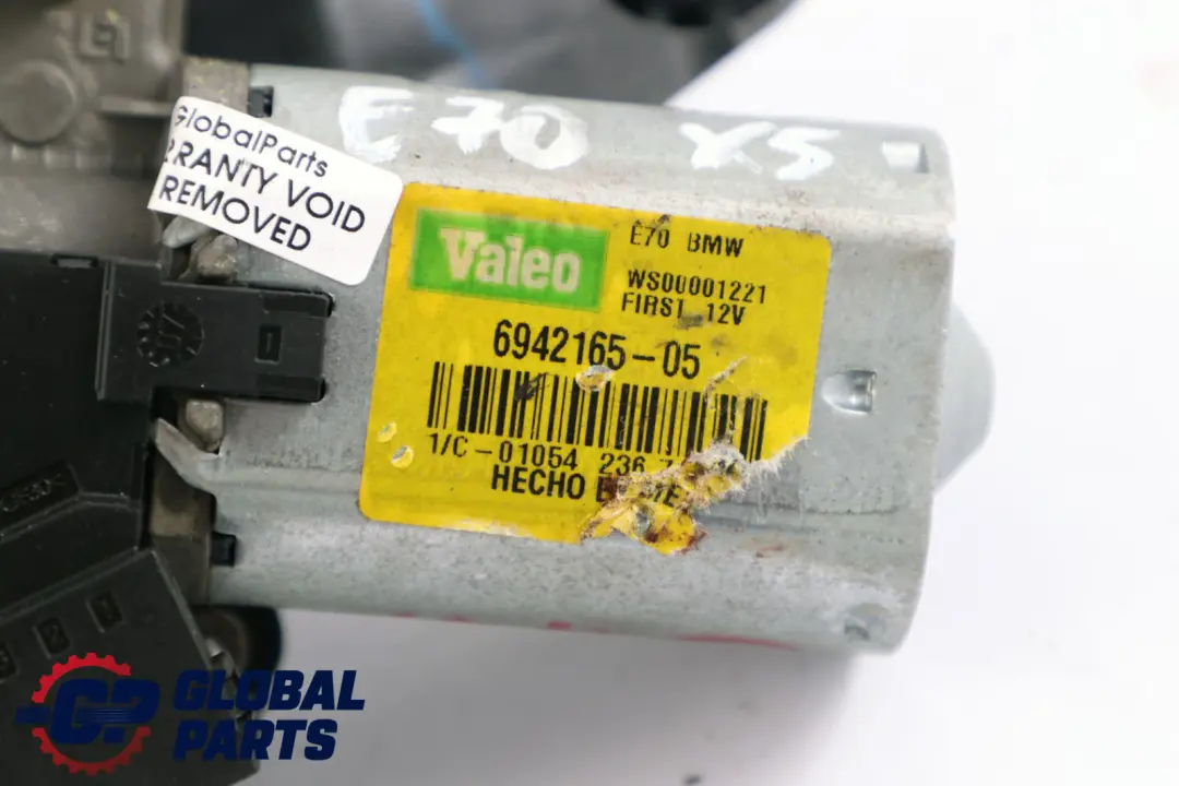 Attuatore Motore Tergicristallo Motore Lunotto Posteriore per BMW X5 E70 con numero di parte 6942165 BMW X5 E70 Attuatore Motore Tergicristallo Motore Lunotto Posteriore - SKU 6942165 - Numero di parte 6942165