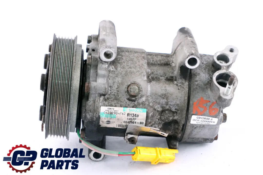 Condizionata per Mini Cooper R55 R56 R57 LCI Compressore Aria con numero di parte 6942501 Mini Cooper R55 R56 R57 LCI Compressore Aria Condizionata - SKU 6942501 - Numero di parte 6942501