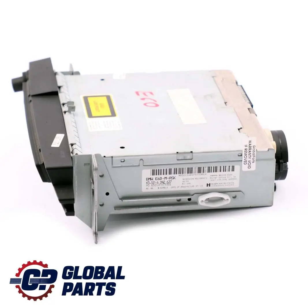 M-Audio Controlador del Sistema de Navegación Unidad Principal para BMW E60 con número de pieza 6942637 BMW E60 M-Audio Controlador del Sistema de Navegación Unidad Principal - SKU 6942637 - Número de pieza 6942637