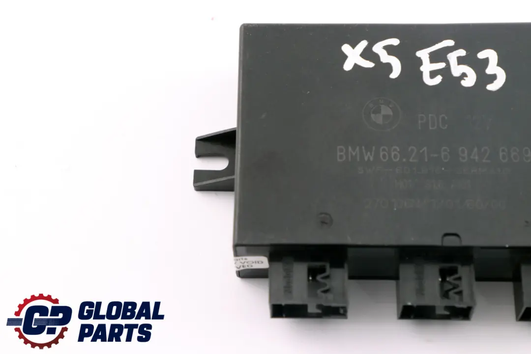 PDC Parking Distance Control Unit Active Module to BMW X5 Series E53 with Part number 6942669 BMW X5 Series E53 PDC Parking Distance Control Unit Active Module - SKU 6942669 - Part number 6942669