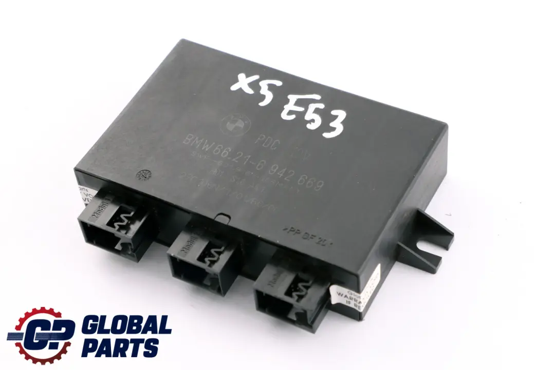PDC Parking Distance Control Unit Active Module to BMW X5 Series E53 with Part number 6942669 BMW X5 Series E53 PDC Parking Distance Control Unit Active Module - SKU 6942669 - Part number 6942669