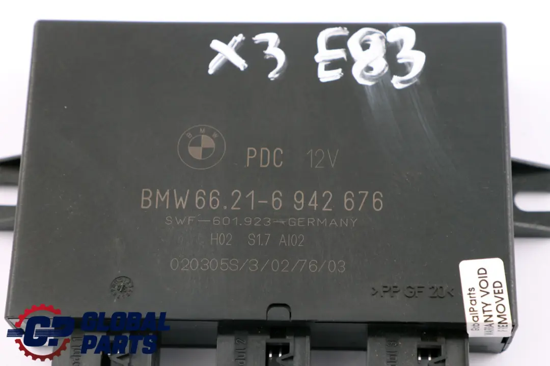 BMW X3 X5 Series E53 E83 PDC Parking Distance Control Unit Active Module - SKU 6942676 - Part number 6942676