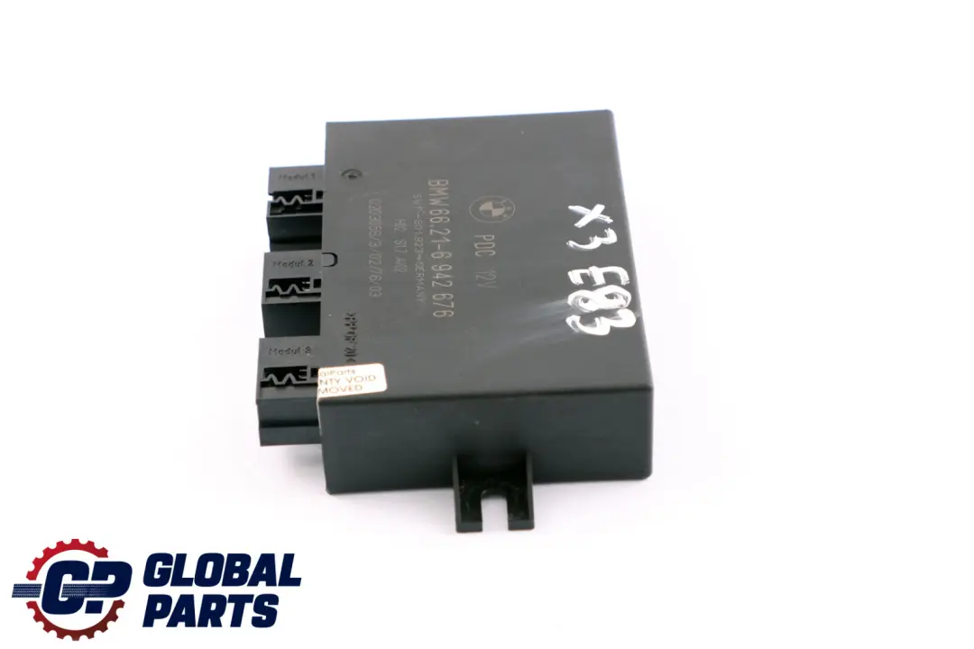 BMW X3 X5 E53 E83 PDC Unidad Control Distancia Aparcamiento Módulo Activo - SKU 6942676 - Número de pieza 6942676