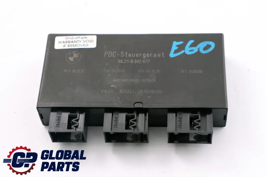 PDC Parkhaussteuergerät ECU für BMW E60 E61 E63 E65 mit Teilenummer 6922785 BMW E60 E61 E63 E65 PDC Parkhaussteuergerät ECU - SKU 6942677 - Teilenummer 6922785