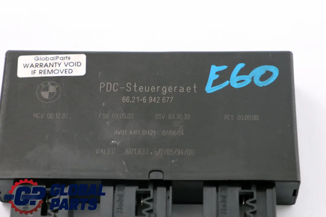 PDC Parcheggio Modulo controllo Unità ECU per BMW E60 E61 E63 E65 con numero di parte 6922785 BMW E60 E61 E63 E65 PDC Parcheggio Modulo controllo Unità ECU - SKU 6942677 - Numero di parte 6922785