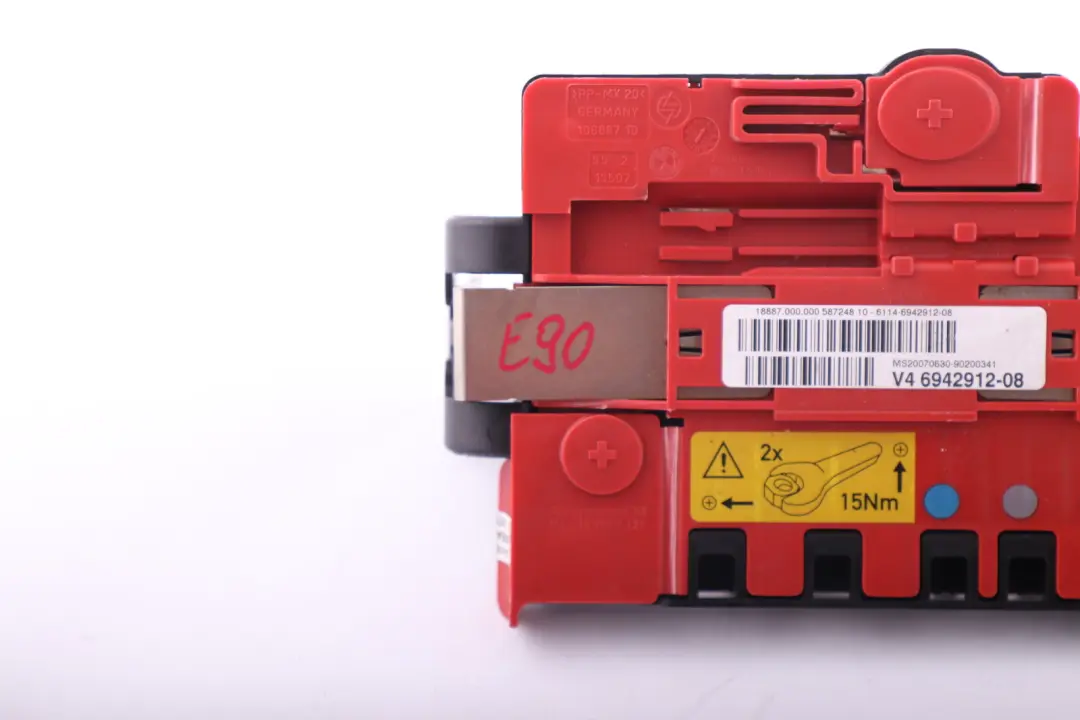 Distribution Box Fuse Box to BMW E81 E82 X1 E84 E87 E90 E91 E92 Power with Part number 6942912 BMW E81 E82 X1 E84 E87 E90 E91 E92 Power Distribution Box Fuse Box - SKU 6942912 - Part number 6942912