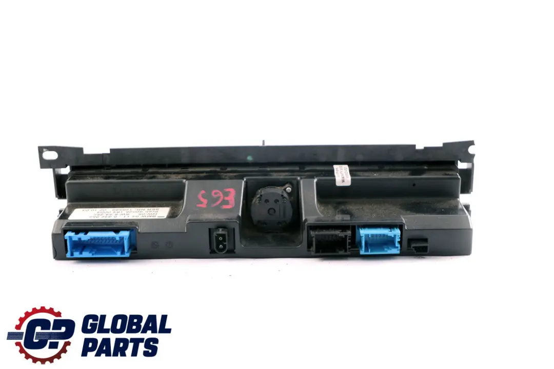 Conditioning Control Dark Silver to BMW 7 Series E65 E66 E67 Automatic Air with Part number 6953189 BMW 7 Series E65 E66 E67 Automatic Air Conditioning Control Dark Silver - SKU 6942985 - Part number 6953189