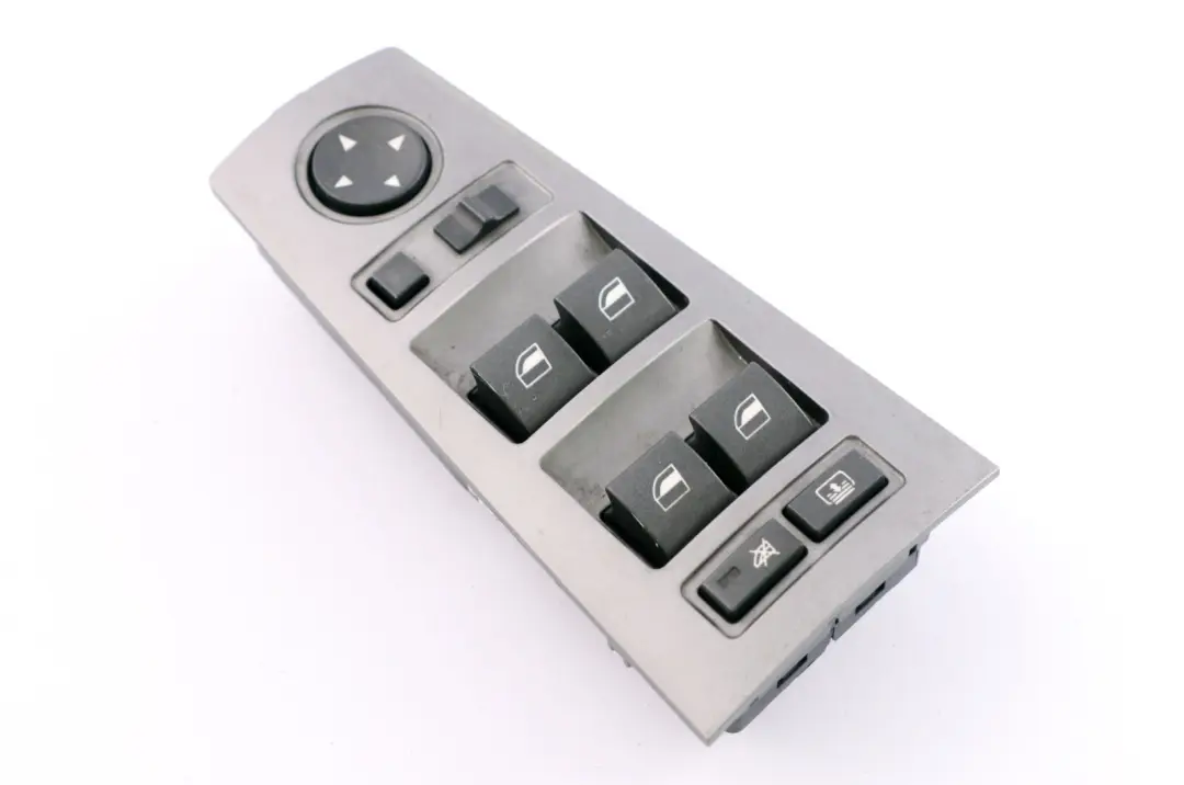 Interruptor Elevalunas Plegable Puerta Conductor Gris para BMW E65 E66 con número de pieza 6943054 BMW E65 E66 Interruptor Elevalunas Plegable Puerta Conductor Gris - SKU 6943054 - Número de pieza 6943054
