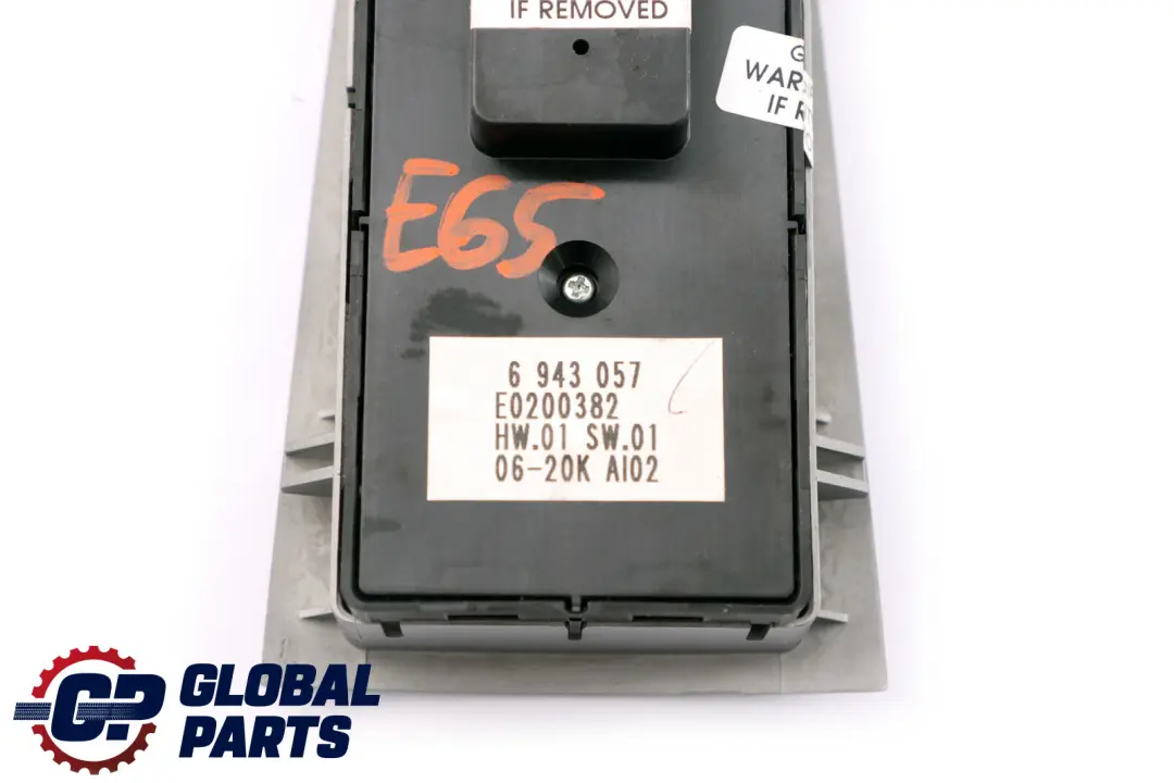 Interruptor Elevalunas Puerta Conductor para BMW E65 E66 con número de pieza 6943057 BMW E65 E66 Interruptor Elevalunas Puerta Conductor - SKU 6943057 - Número de pieza 6943057