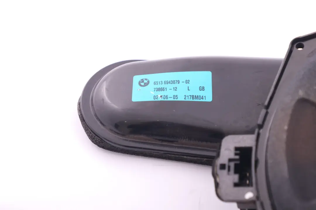 Central Bass Hifi-System Door Speaker Left N/S to BMW E64 LCI with Part number 6943079 BMW E64 LCI Central Bass Hifi-System Door Speaker Left N/S - SKU 6943079 - Part number 6943079