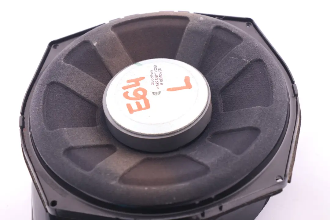 Central Bass Hifi-System Altavoz Puerta Izquierdo N/S para BMW E64 LCI con número de pieza 6943079 BMW E64 LCI Central Bass Hifi-System Altavoz Puerta Izquierdo N/S - SKU 6943079 - Número de pieza 6943079