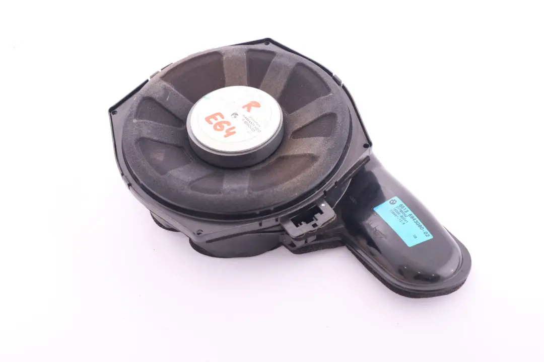 BMW E64 LCI Central Bass Hifi System Door Speaker Right O/S - SKU 6943080 - Part number 6943080