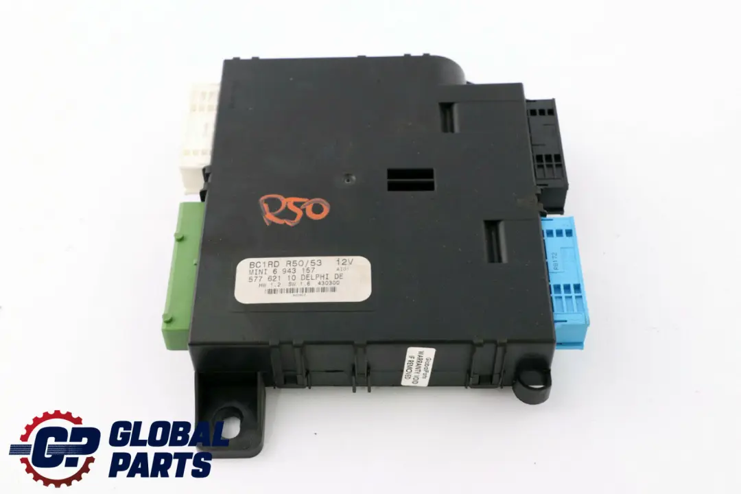 Body Control Unit Basic Module BCM to BMW Mini Cooper One R50 R53 with Part number 6982114 BMW Mini Cooper One R50 R53 Body Control Unit Basic Module BCM - SKU 6943157 - Part number 6982114